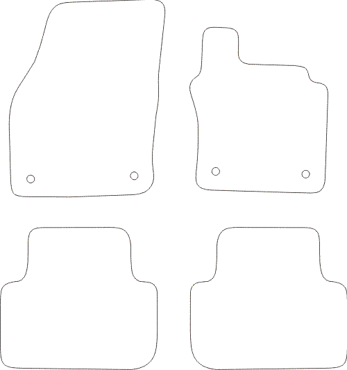 Volkswagen Golf SV Car Mats